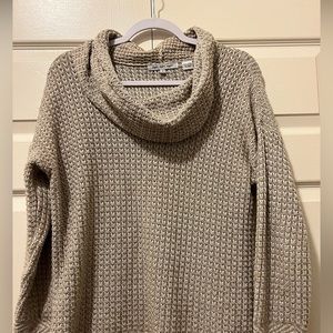 eight eight eight cowl neck cotton sweater